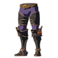 The Ancient Greaves with Purple Dye