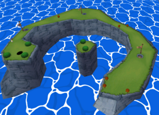 Horseshoe Island screenshot from The Wind Waker