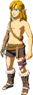 Barbarian Leg Wraps model from Tears of the Kingdom