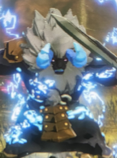 Ice Lynel model from Hyrule Warriors: Age of Calamity