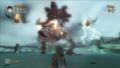 Three Bubbles attacking Link