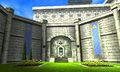 The Castle Courtyard from Ocarina of Time 3D