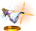Zelda (Alt.) Trophy from Super Smash Bros. for Nintendo 3DS
