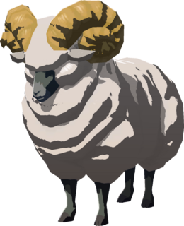 Highland Sheep model from Tears of the Kingdom