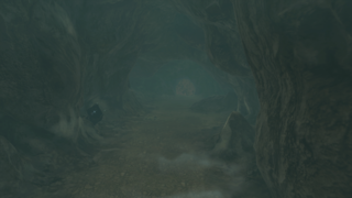 East Biron Snowshelf Cave screenshot from Tears of the Kingdom