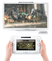 Prototype Wii U featuring the Zelda HD Experience