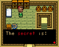 Link about to receive the Mamamu Secret