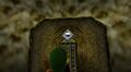An Eye Switch Inside the Deku Tree from Ocarina of Time