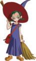 Maple artwork depicting her Broom from Oracle of Seasons and Oracle of Ages