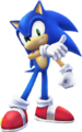 Sonic render from Super Smash Bros. Brawl