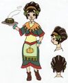 Concept art of Kina from the Hyrule Historia