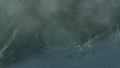 The eastern entrance to the East Biron Snowshelf Cave
