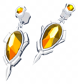 Model of the Topaz Earrings from Tears of the Kingdom