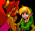 Din thanks Link for helping her