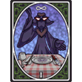 Majiyo on The Magician tarot card from Too Much Tingle Pack