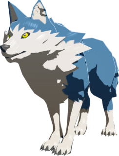 Maraudo Wolf model from Tears of the Kingdom