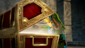 Link opening a Treasure Chest from Hyrule Warriors