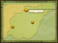 The Map of Aboda Village, as seen in-game