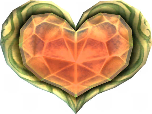File:TP Heart Container Model.png - Zelda Wiki