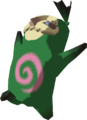 A green Poe from The Wind Waker