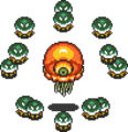 The orange Arrghus from the Game Boy Advance version of A Link to the Past