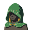 The Hylian Hood with Green Dye