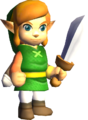 Link's in-game model