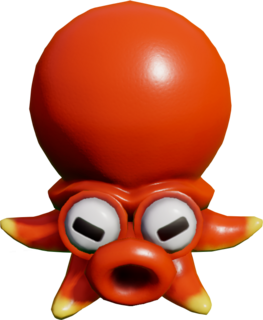 Octorok model from Echoes of Wisdom
