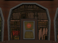 The door to the Dragon Roost Island Room from The Wind Waker