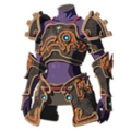 The Ancient Cuirass with Purple Dye