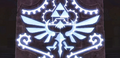 The Hylian Crest on the Gate of Time from Skyward Sword
