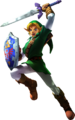 Official artwork of Link