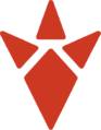 TLoZ Series Crest of the Goron Symbol.png