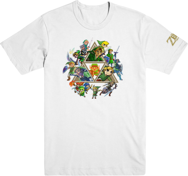 File:Zelda Symphony Link Tri Force Shirt.png