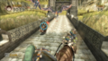 Moving across the bridge, more Enemies attack