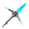 Unused icon for an Ancient Spear from Hyrule Warriors: Age of Calamity