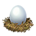 Weird Egg Food icon from Hyrule Warriors Legends