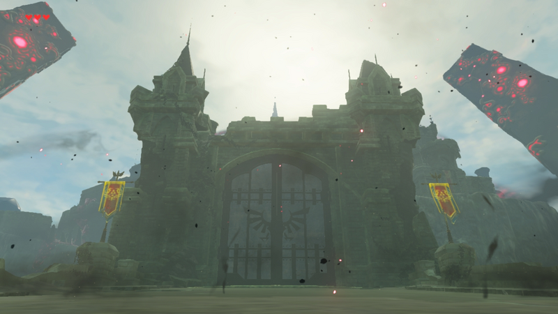 File:BotW Hyrule Castle Gate.png