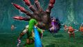 Wizzro's hand attack resembling a Wallmaster from Hyrule Warriors