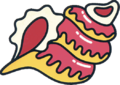 Conch Horn artwork from Link's Awakening