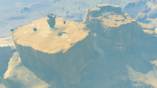 Spectacle Rock screenshot from Tears of the Kingdom