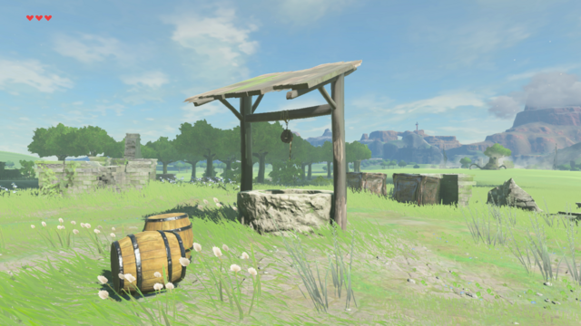 Mabe Village Ruins Well - Zelda Wiki