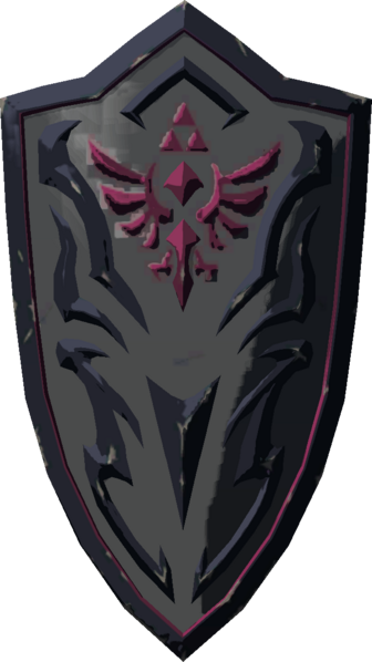 File:BotW Royal Guard's Shield Model.png