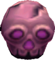 A Skull containing an Energy Potion from A Link Between Worlds