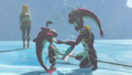 Mipha during the "Champion Mipha's Song" EX Recovered Memory
