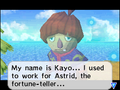 Kayo introducing himself