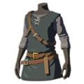 Tunic of the Wild with Black Dye from Breath of the Wild