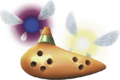 Artwork of the Fairy Ocarina from the Hyrule Warriors series