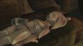 Prince Ralis lying unconscious in Telma's Bar in Twilight Princess