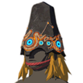 The Ancient Helm with Brown Dye from Breath of the Wild